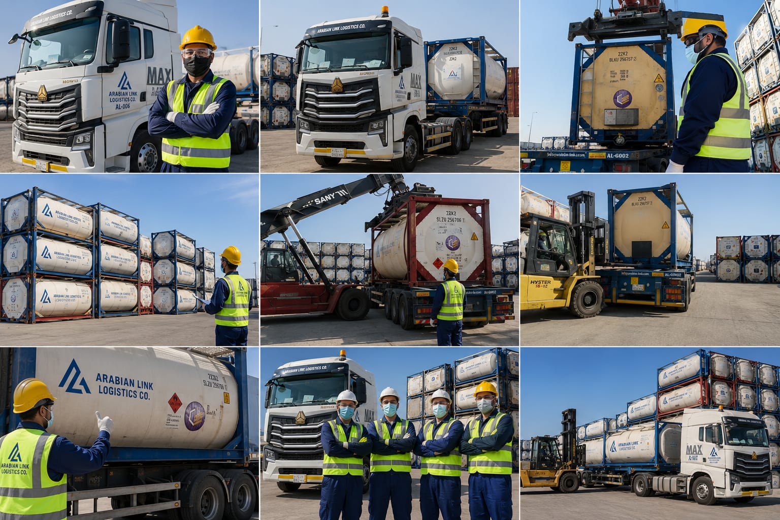 Arabian Link Shipping and Logistics Services Team
